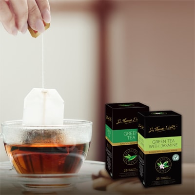Lipton Green Tea with Jasmine Stl 25x2g - Sir Thomas Lipton, varian teh kualitas premium dari Merk teh no 1 didunia, Lipton